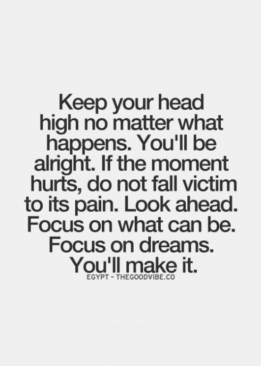Focus on dreams